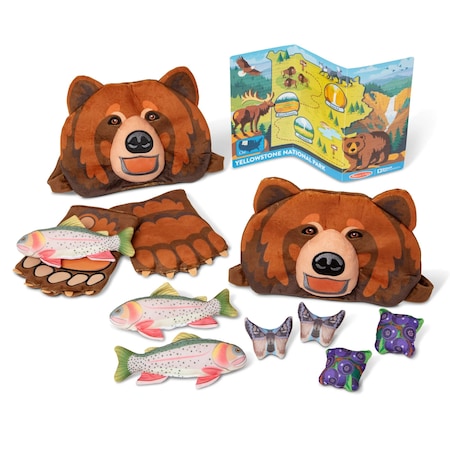 Melissa & Doug Yellowstone Grizzly Bear Game Play Set 30909